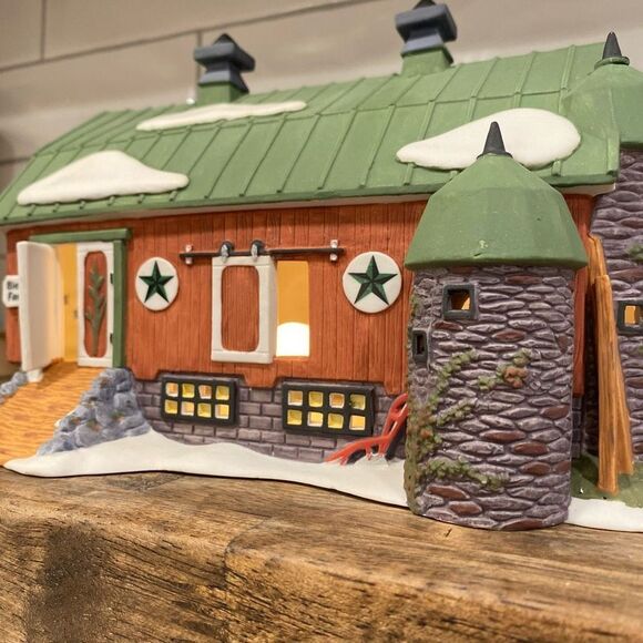 Department 56 Pennsylvania Dutch Barn New England Village #5648-0 Heritage - Picture 3 of 13